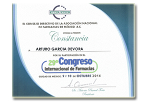 Constancias  ANAFARMEX