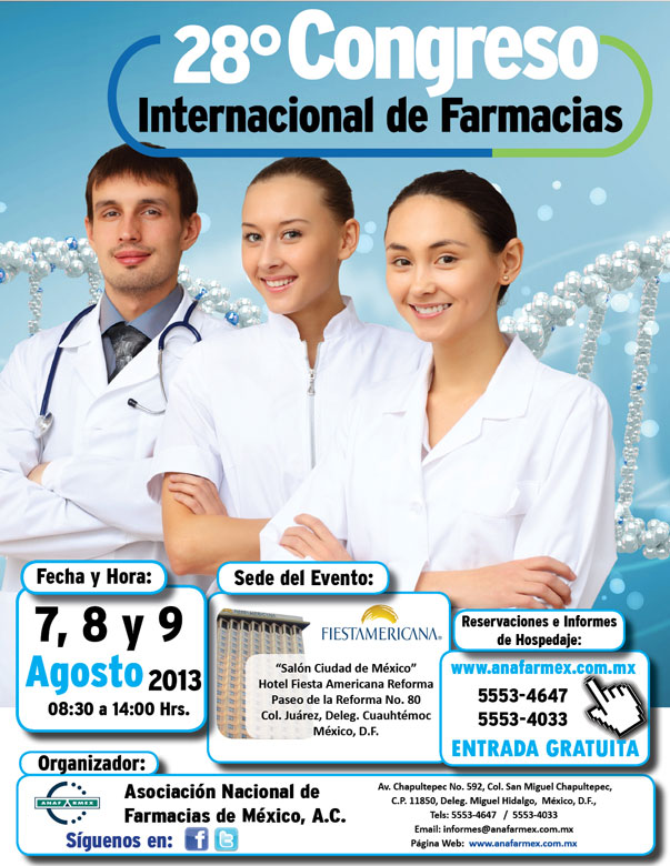 Invitación 28° Congreso Internacional de Farmacias