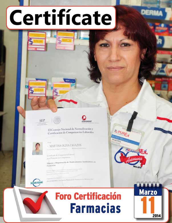 Invitación al Foro Certificación a Farmacias
