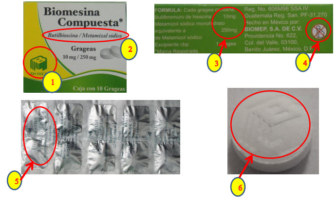 Alerta Sanitaria Biomesina Compuesta | ANAFARMEX