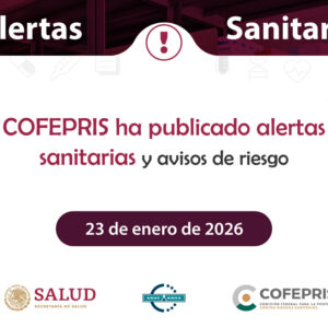 Alertas Sanitarias de enero 2026